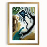 Modern Wall Art - Abstract Barnyard Fantasy - Contemporary Art Print