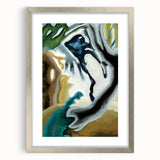 Modern Wall Art - Abstract Barnyard Fantasy - Contemporary Art Print