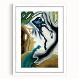 Modern Wall Art - Abstract Barnyard Fantasy - Contemporary Art Print