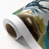 Modern Wall Art - Abstract Barnyard Fantasy - Contemporary Art Print