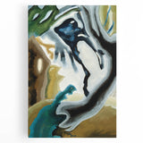 Modern Wall Art - Abstract Barnyard Fantasy - Contemporary Art Print