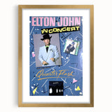 Retro Elton John Concert Poster - Vintage Prints & Wall Art