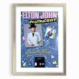 Retro Elton John Concert Poster - Vintage Prints & Wall Art
