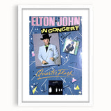 Retro Elton John Concert Poster - Vintage Prints & Wall Art