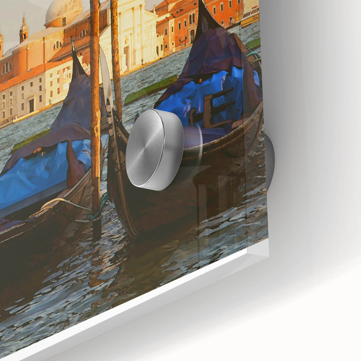 Retro Venice Gondola Poster – Vintage Italian Wall Art