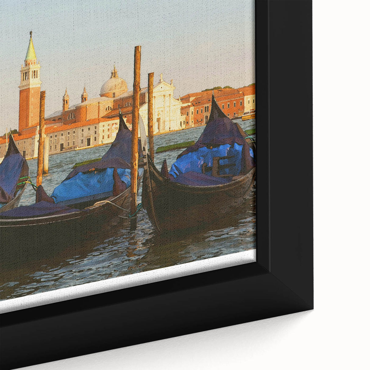 Retro Venice Gondola Poster – Vintage Italian Wall Art