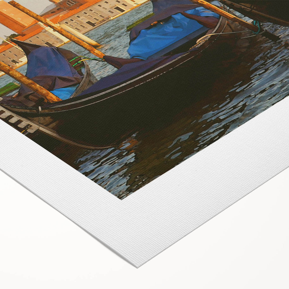 Retro Venice Gondola Poster – Vintage Italian Wall Art
