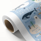 Kids Wall Art Prints - Arctic Animal Nursery Wall Art for Boys