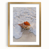 Extra large abstract art print with textured design in gold tones on framed canvas, suitable for living room decor.