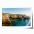 Vibrant rolled canvas print showcasing a stunning landscape of dramatic cliffs, rich colors, and intricate details, ideal for enhancing home decor.