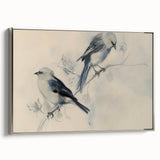 Framed canvas artwork showcasing a stunning silver side view of a vibrant animal design, perfect for enhancing modern home decor. Ideal for art enthusiasts and collectors.