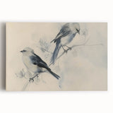 Vibrant stretched canvas artwork showcasing a playful design of colorful animals in a whimsical style, ideal for children's decor or animal lovers. Perfect for brightening up any space with creativity and charm.