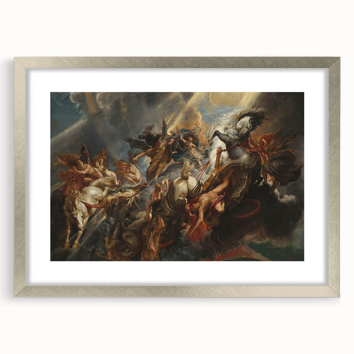 Antique Art Print for Classic and Mythological Decor