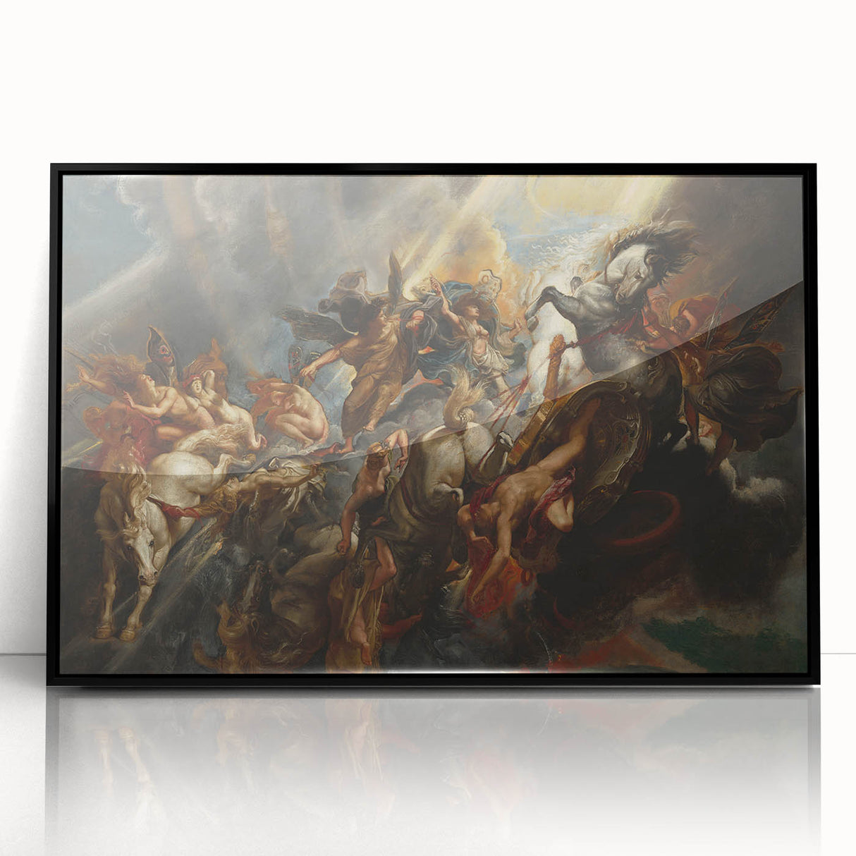 Antique Art Print for Classic and Mythological Decor