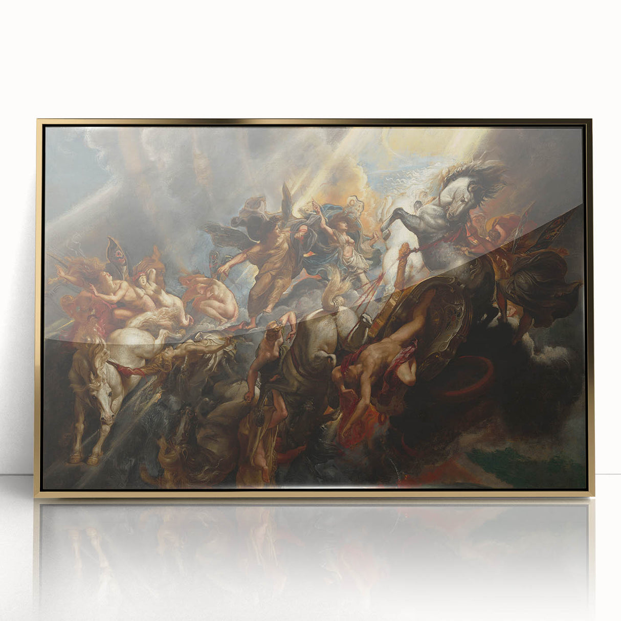 Antique Art Print for Classic and Mythological Decor