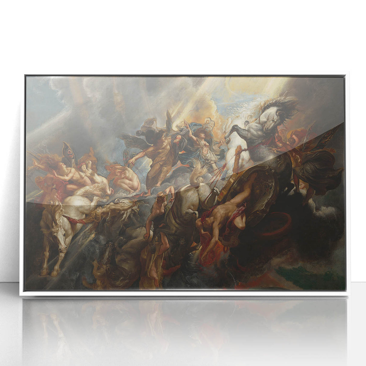 Antique Art Print for Classic and Mythological Decor