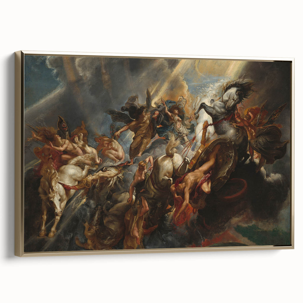 Antique Art Print for Classic and Mythological Decor