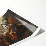 Antique Art Print for Classic and Mythological Decor