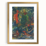 Expressionism Wall Art - Hunter with Dog II by Arnold Peter Weisz