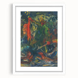 Expressionism Wall Art - Hunter with Dog II by Arnold Peter Weisz