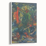 Expressionism Wall Art - Hunter with Dog II by Arnold Peter Weisz