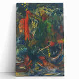 Expressionism Wall Art - Hunter with Dog II by Arnold Peter Weisz