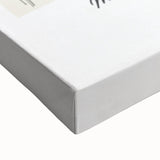 Large black and white canvas of a serene landscape painting with soft gray tones, ideal for bedroom wall art.