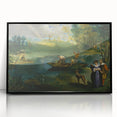 Impressionist Landscape - Fishing by Edouard Manet Print