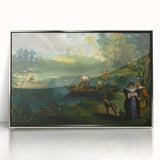 Impressionist Landscape - Fishing by Edouard Manet Print
