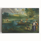 Impressionist Landscape - Fishing by Edouard Manet Print