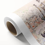 Venetian Serenity: Modern Wall Art - Abstract Waterfront Scene