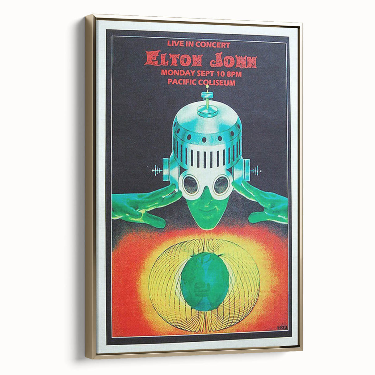 Elton John Retro Wall Art – Vintage Prints & Mid-Century Poster