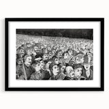 Fourth of July Fireworks Print - Winslow Homer Festive Crowd Scene Art