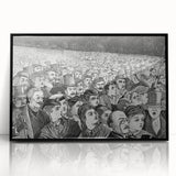 Fourth of July Fireworks Print - Winslow Homer Festive Crowd Scene Art