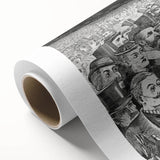 Fourth of July Fireworks Print - Winslow Homer Festive Crowd Scene Art