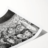 Fourth of July Fireworks Print - Winslow Homer Festive Crowd Scene Art