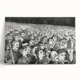 Fourth of July Fireworks Print - Winslow Homer Festive Crowd Scene Art