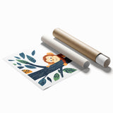 Playroom Wall Art - Playful Monkey Kids Room Art for Boys