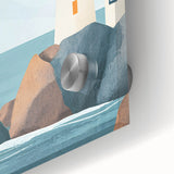 Coastal Lighthouse Nursery Wall Art – Kids Room & Baby Decor