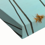 Large art canvas depicting a black and white landscape painting, ideal for bedroom wall decor.