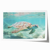 Extra large rolled canvas with a floral design in vibrant summer hues, ideal for art wall dining room.