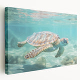 Large abstract canvas art featuring vibrant summer hues of orange and yellow, ideal for kitchen wall art.