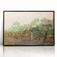 Large abstract wall art in mid-century modernist style.