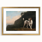 Classic Romantic Paintings - Foxhound Landscape Canvas Art