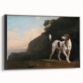 Classic Romantic Paintings - Foxhound Landscape Canvas Art