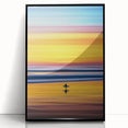 Surfer at Sunset Office Wall Art – Vibrant Modern Office Décor