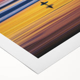 Surfer at Sunset Office Wall Art – Vibrant Modern Office Décor