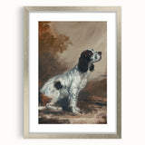 Silver-framed animal-themed artwork featuring a matting design, showcasing intricate details and vibrant colors, ideal for enhancing modern home decor.