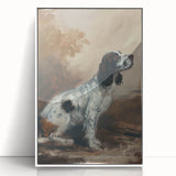 Framed acrylic artwork depicting a colorful animal design with a white border, perfect for enhancing home decor or office spaces, adding a vibrant touch to any room.