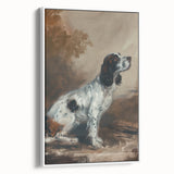 Framed canvas artwork showcasing a vibrant animal design on a white background, viewed from the side, perfect for enhancing home decor with a stylish touch.